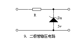 Diode voltage regulator circuit