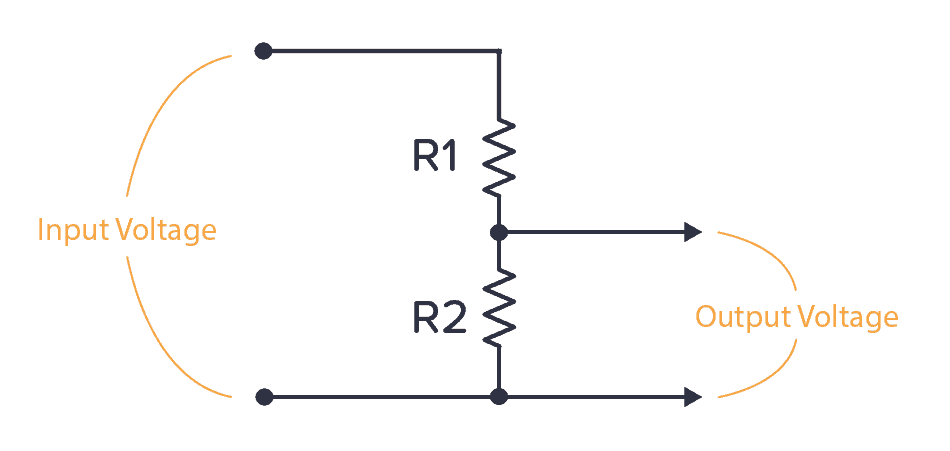 Voltage divider circuit calculation formula, where to find the voltage divider circuit?