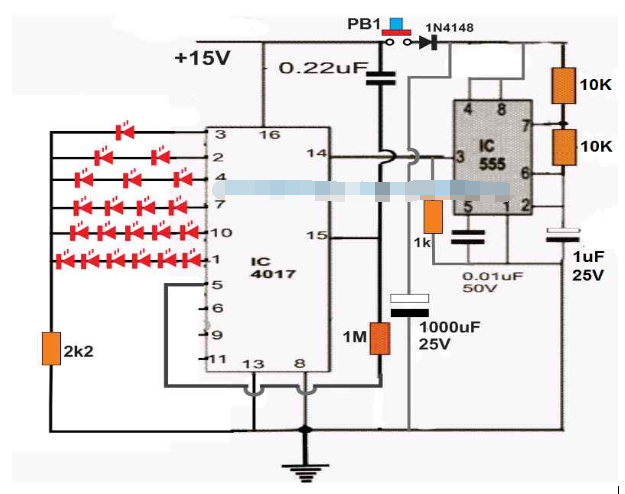 Analysis of three simple electronic dice circuits