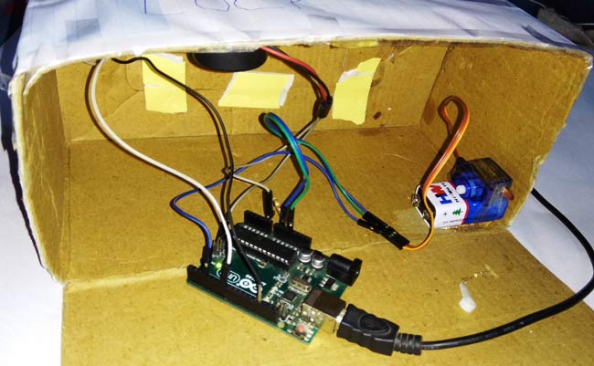 Secret Knock Detection Door Lock Using Arduino