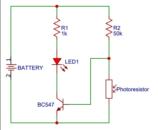 Make a Simple Darkness Detector Circuit