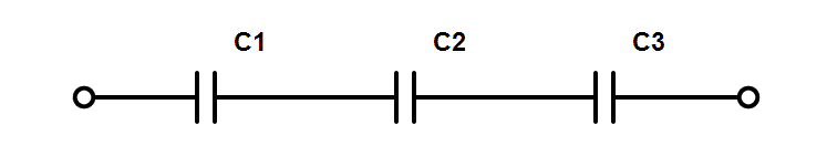 How do you calculate the value of capacitors in series? Why use capacitors in series?