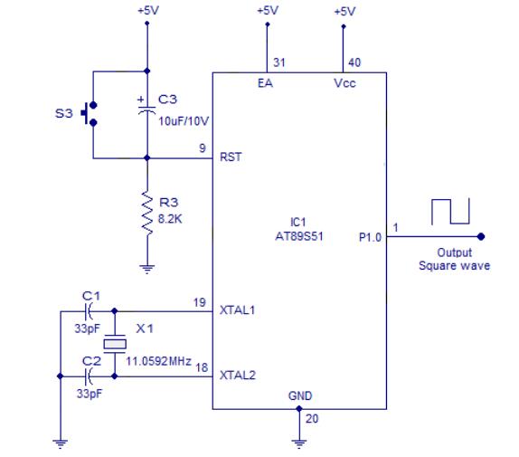 How to generate time delay using 8051 timer?