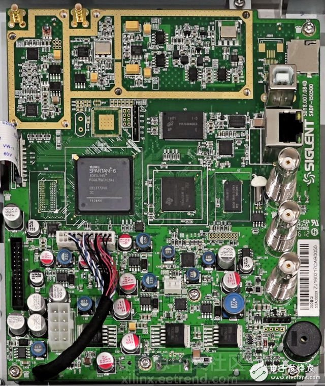 Xilinx Spartan-6 FPGA在频谱分析仪中的应用