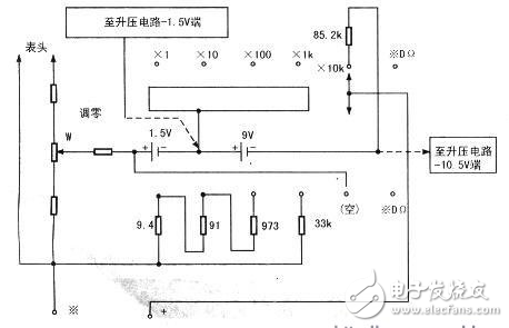 万用表与床单与气缸应用举例及原理图