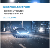ibeoNEXT固态激光雷达采用ams <font color='red'>VCSEL</font>技术助力未来自动驾驶汽车