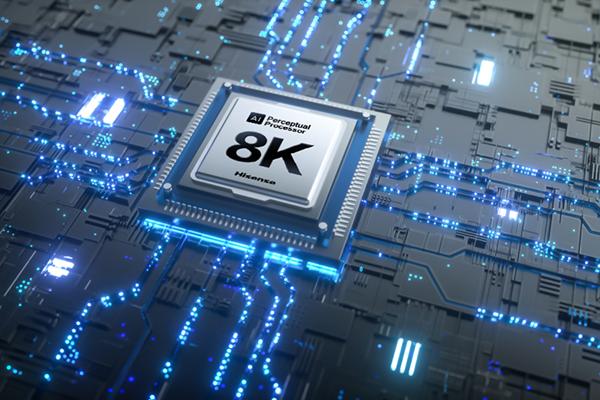 海信发布国产首颗全自研8K AI画质芯片