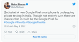 <font color='red'>Pixel</font> 6a将发布，消息称谷歌有望重返印度手机市场