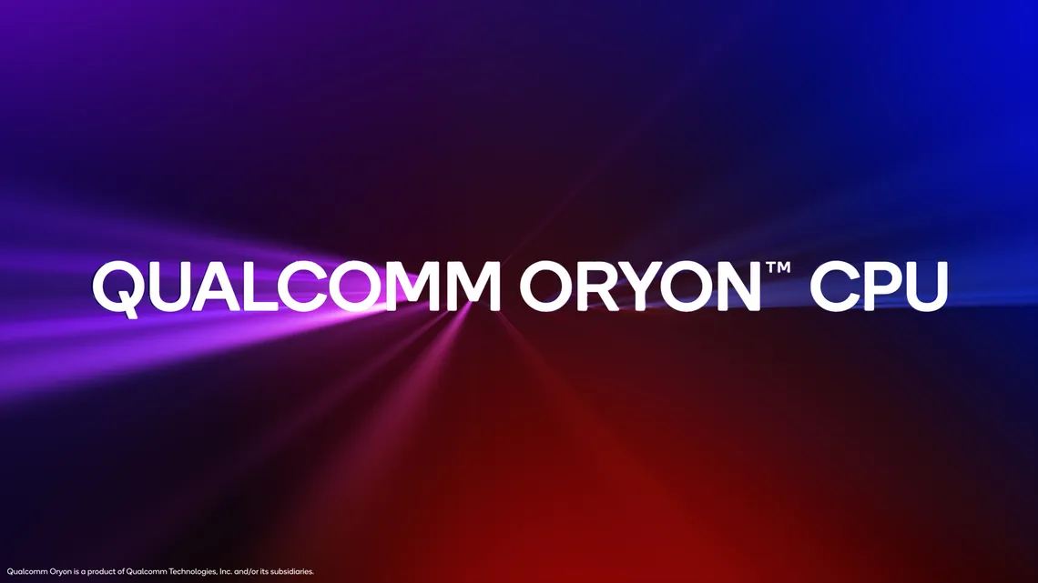 高通公布新一代定制 PC 处理器内核 Oryon，对标苹果 M 系列处理器