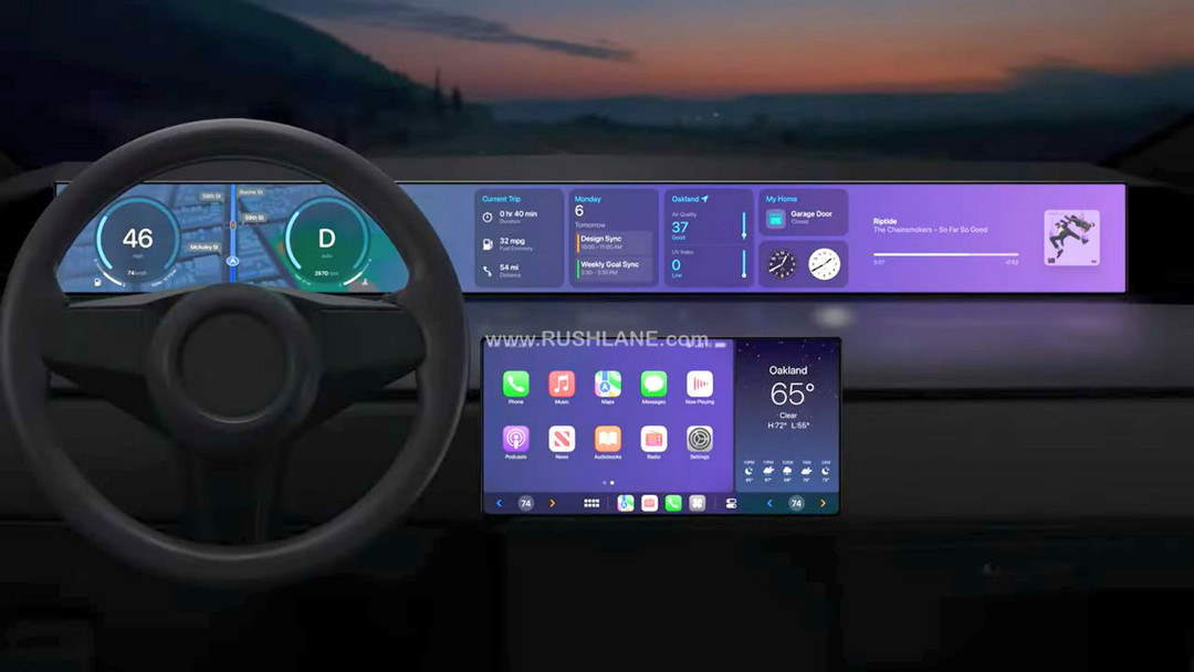  Apple launched the latest version of car system CarPlay to improve the interaction between drivers and car infotainment system