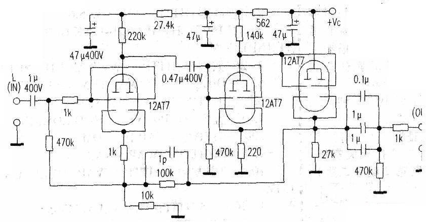 JADIS tube preamplifier