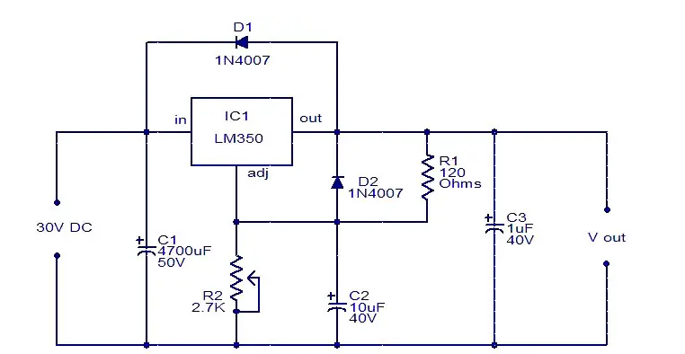 lm350ɵѹԴ·ͼ