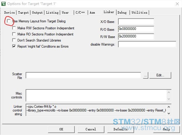 使用STM32F4的CCM內存