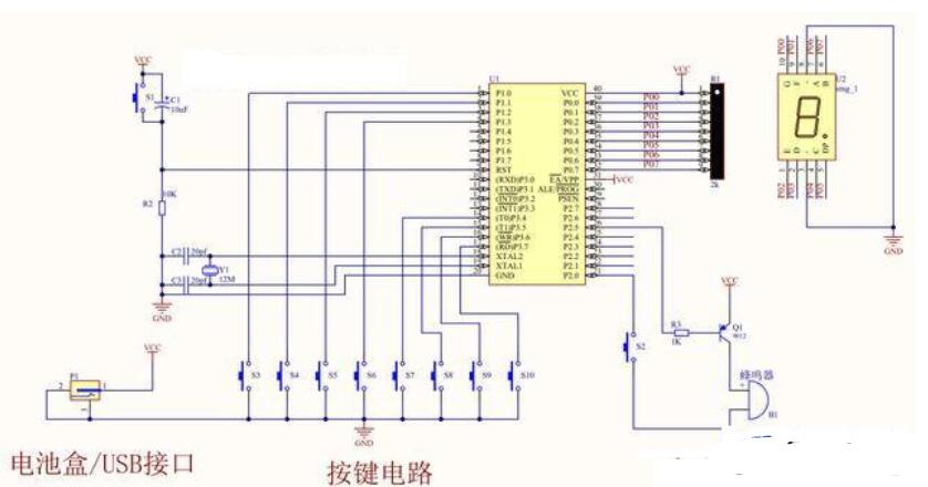 單片機制作模擬電子琴