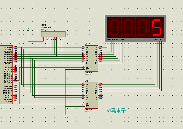 單片機 adc0832熱電阻pt100測溫程序